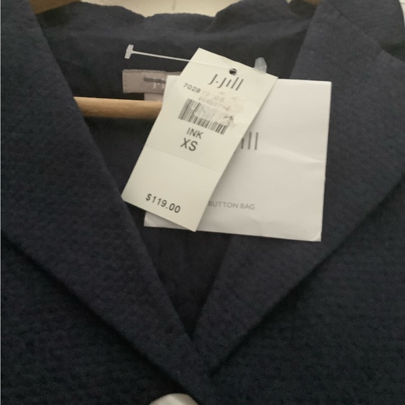 J Jill navy blazer new size xs navy - Picture 9 of 9